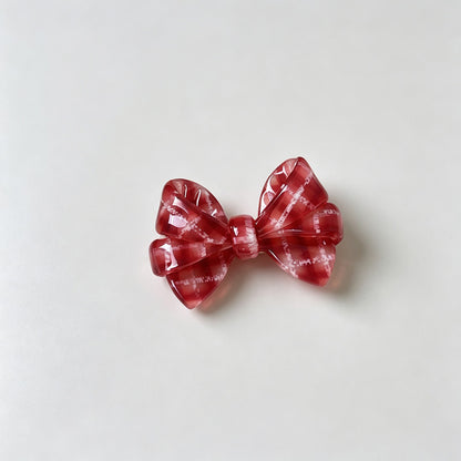 Gingham Bow Hair Tie