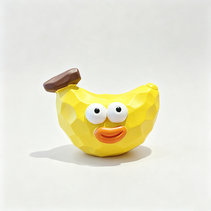 Wood‑Carved Fruit Vegetable Ornament