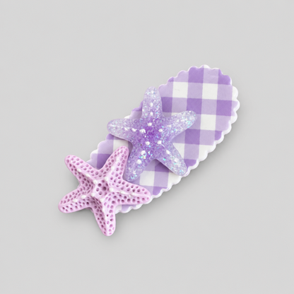 Vacation Starfish Hair Clip