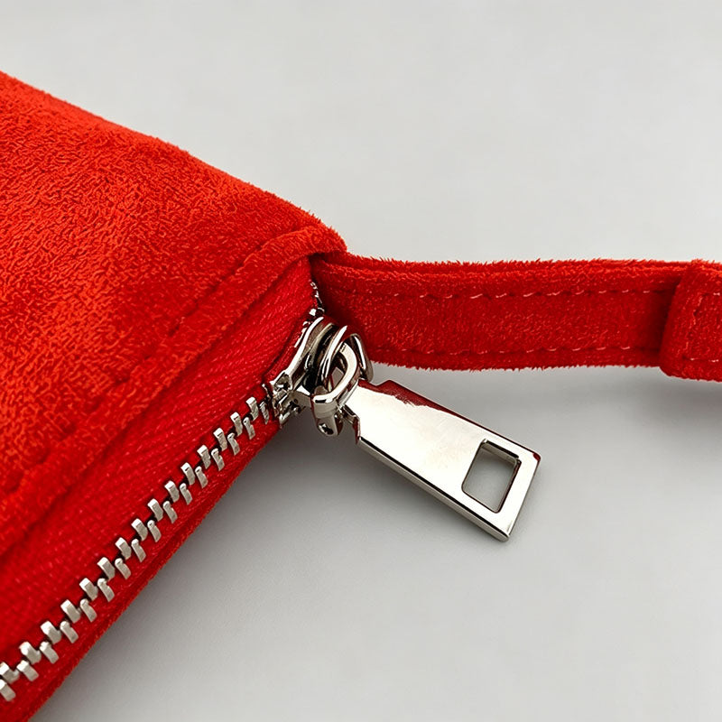 Mini Suede Crossbody Bag