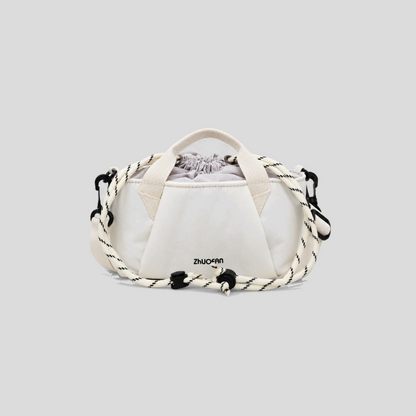 Drawstring Crossbody Handle Bag