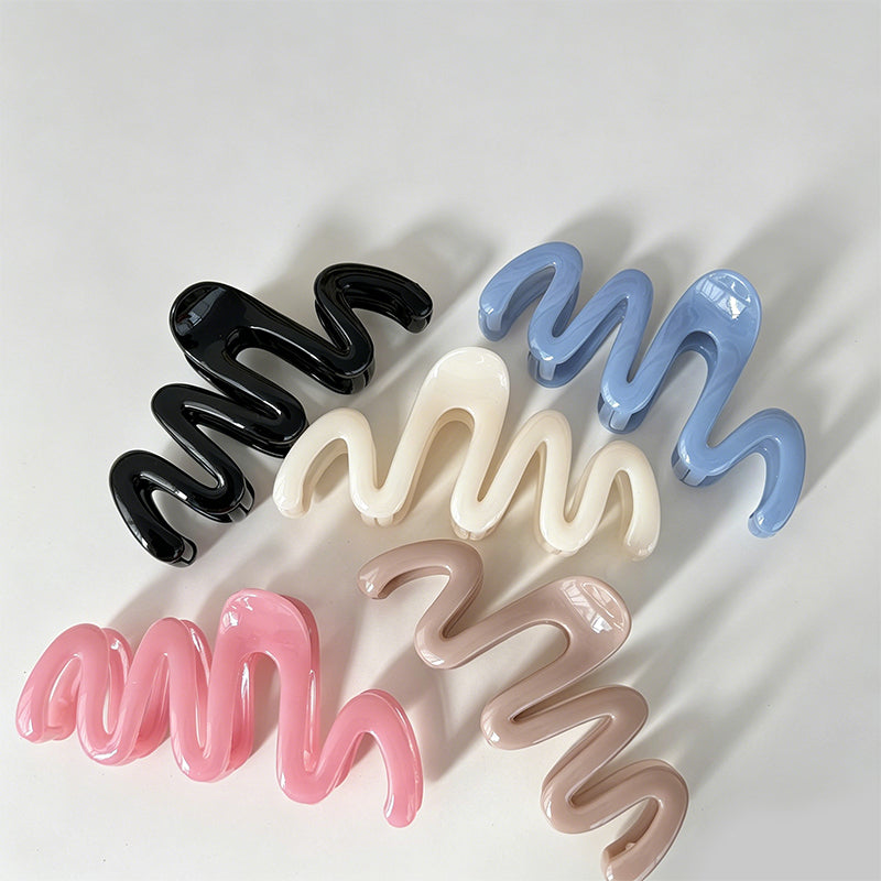 Large Wave Pattern Shark Claw - Shopdayla Wholesale - #0274