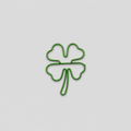 10PCS Creative Four Leaf Clover Shape Metal Paper Clips