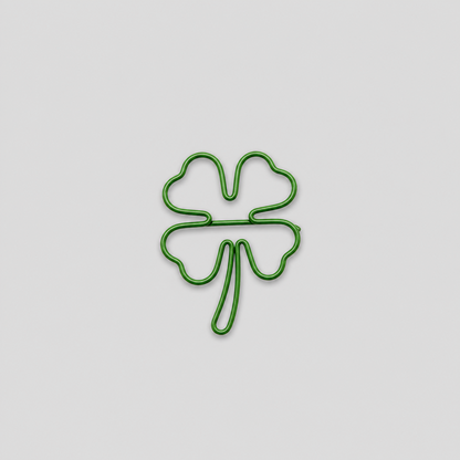 Clover Metal Bookmarks