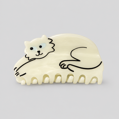 Cat Animal Shape Hair Claw Clip