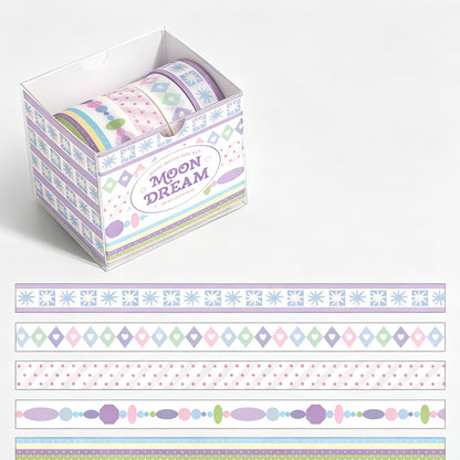 Pastel Pattern Washi Tape Set
