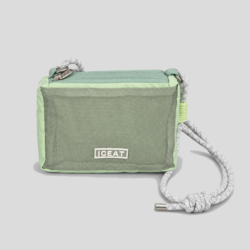 Square Mini Zipper Crossbody Bag