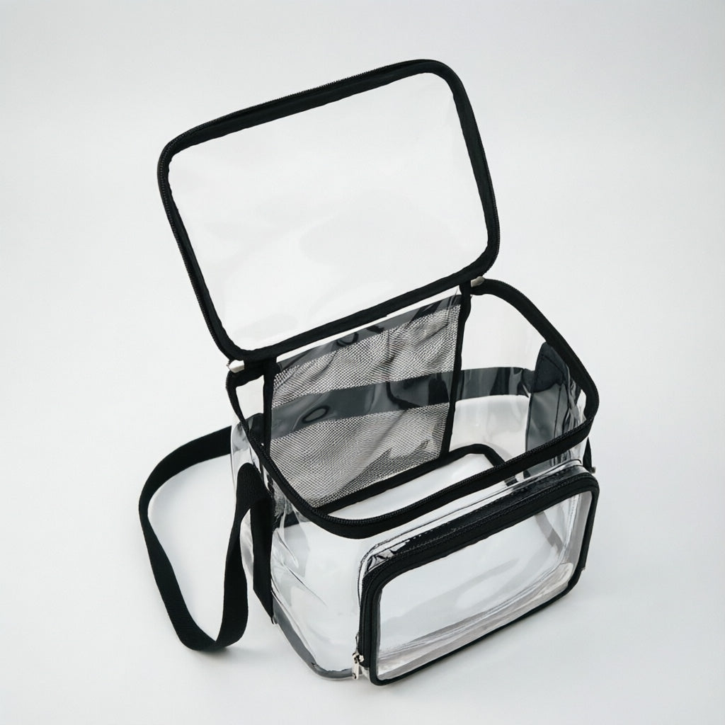 Clear Crossbody Bag - Shopdayla Wholesale - #3458