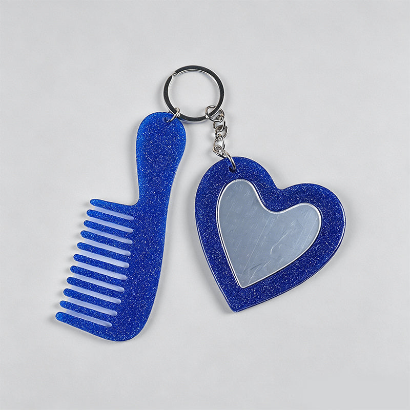Vintage Glitter Heart‑Shaped A - Shopdayla Wholesale - #1394