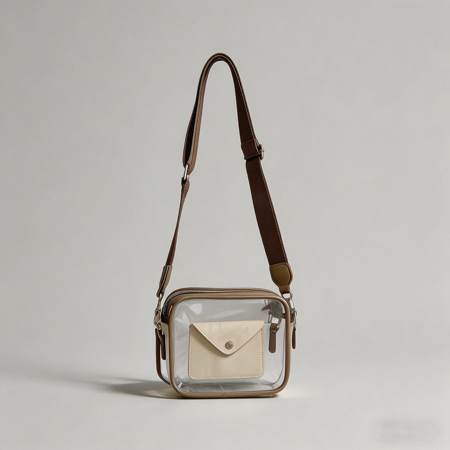 Clear Wristlet Crossbody Bag - Shopdayla Wholesale - #0386
