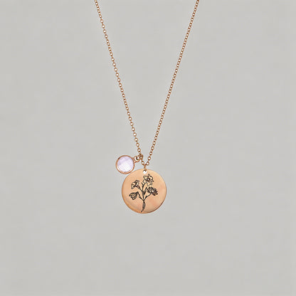 Birth Month Flower & Birthston - Shopdayla Wholesale - #9762