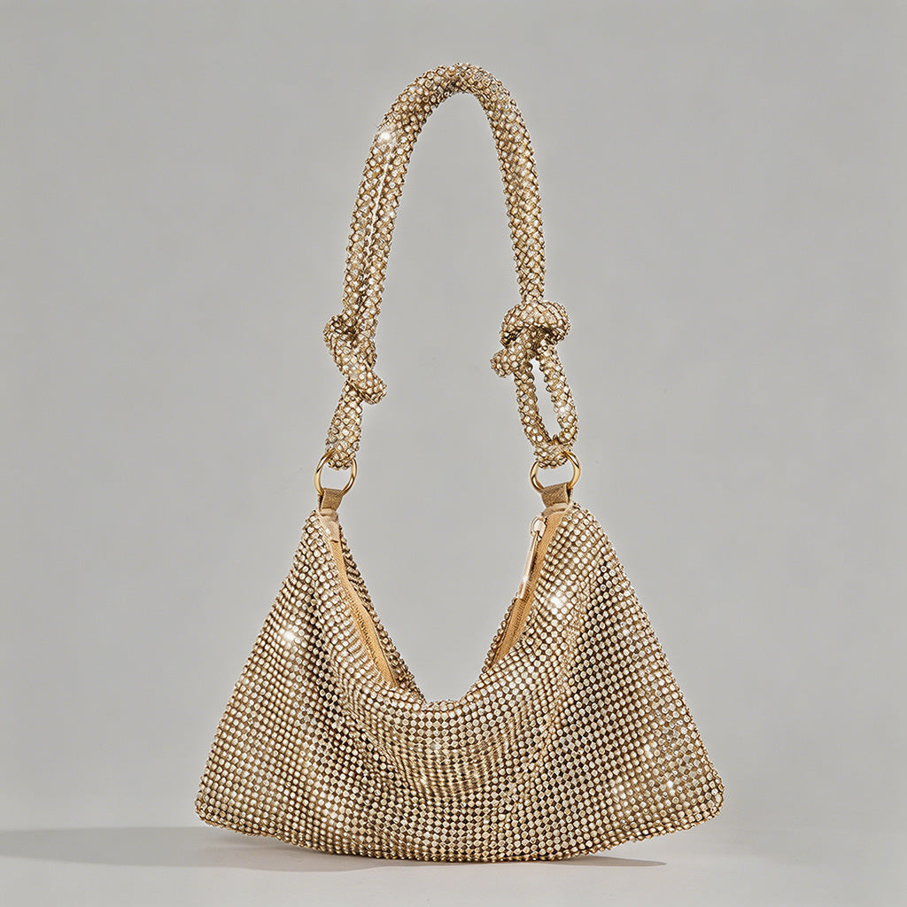 Sparkling Rhinestone Hobo Shou - Shopdayla Wholesale - #8226