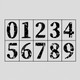 Numbers / One Size