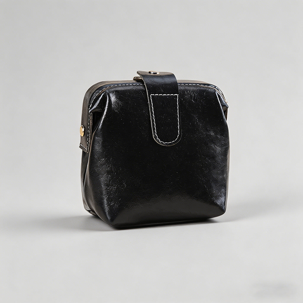 Vintage Small PU Leather Handh - Shopdayla Wholesale - #6258