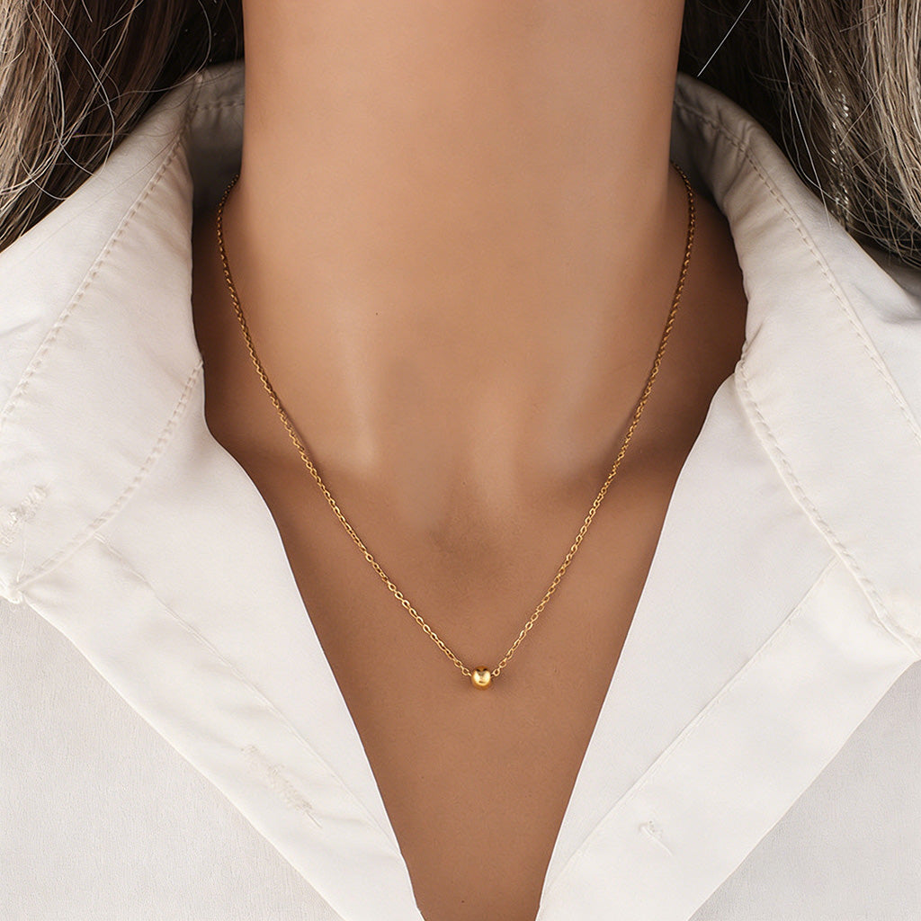 Ball Pendant Necklace - Shopdayla Wholesale - #4834