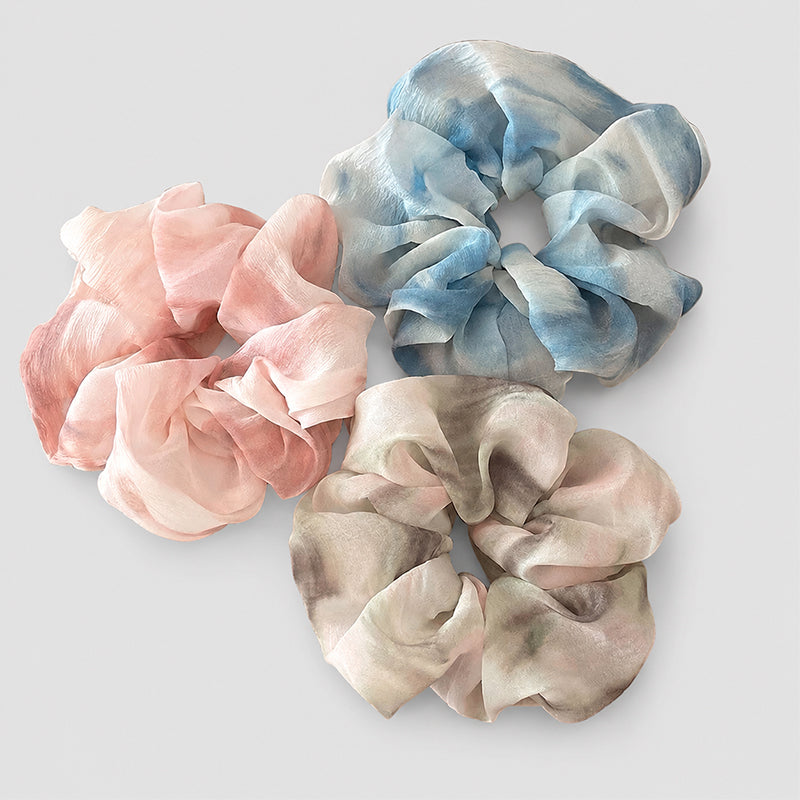 Oversized Tie-Dye Chiffon Hair - Shopdayla Wholesale - #3538