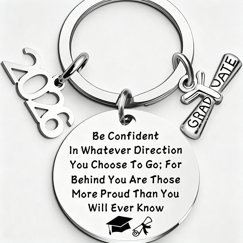 2026 Graduation Commemorative Keychain
