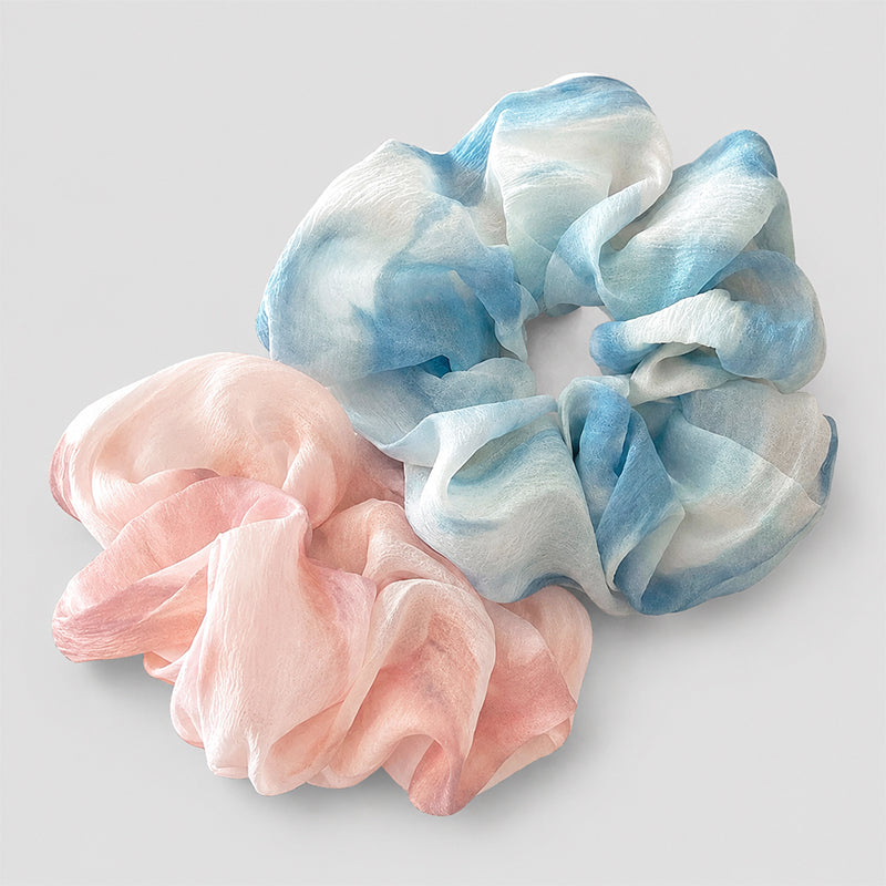 Oversized Tie-Dye Chiffon Hair - Shopdayla Wholesale - #6306