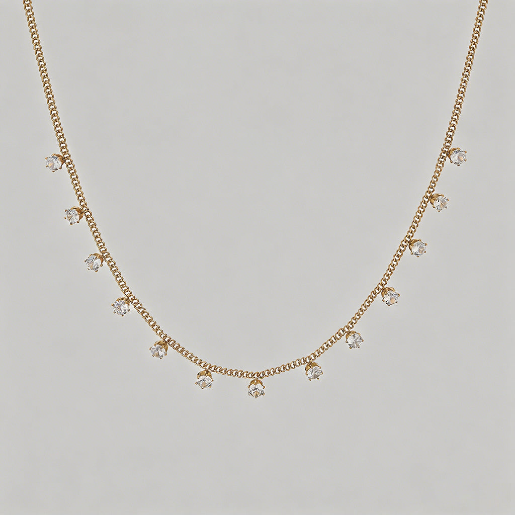 Rainbow Cubic Zirconia Smile C - Shopdayla Wholesale - #5922