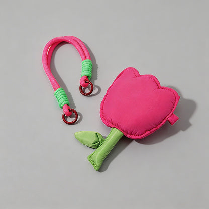 Elegance Puffy Tulip Bag Charm - Shopdayla Wholesale - #9154