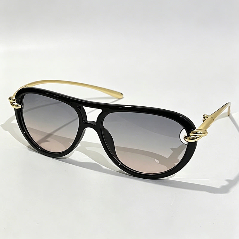 Vintage Aviator Metal Temples - Shopdayla Wholesale - #6530
