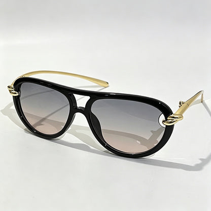 Vintage Aviator Metal Temples - Shopdayla Wholesale - #6530