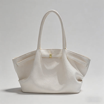 Minimalist Lychee Texture Tote - Shopdayla Wholesale - #8978
