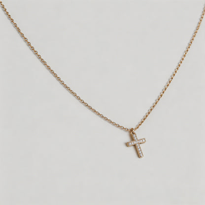 Double Cross Pendant Necklace - Shopdayla Wholesale - #8130
