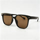 Black Frame / Brown Lens / One Size