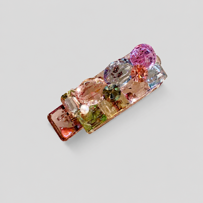 Shimmering Star Pattern Rhinestone Mini