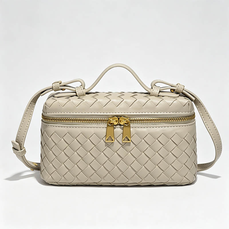 Hand‑Woven Box‑Style Crossbody - Shopdayla Wholesale - #6994