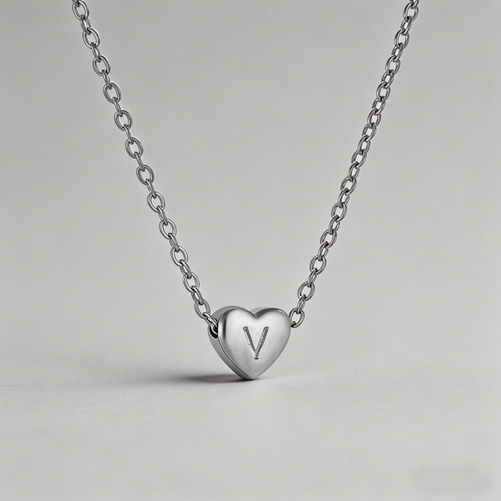 Personalized 3D Heart Initial - Shopdayla Wholesale - #0178