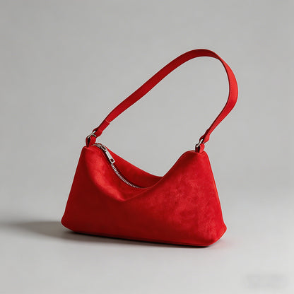 Vintage Suede Shoulder Bag - Shopdayla Wholesale - #8050