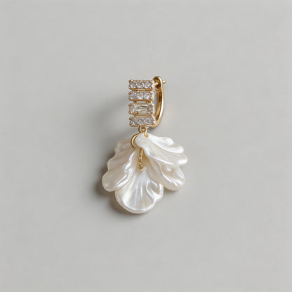 Orchid Flower Earrings - Shopdayla Wholesale - #3650