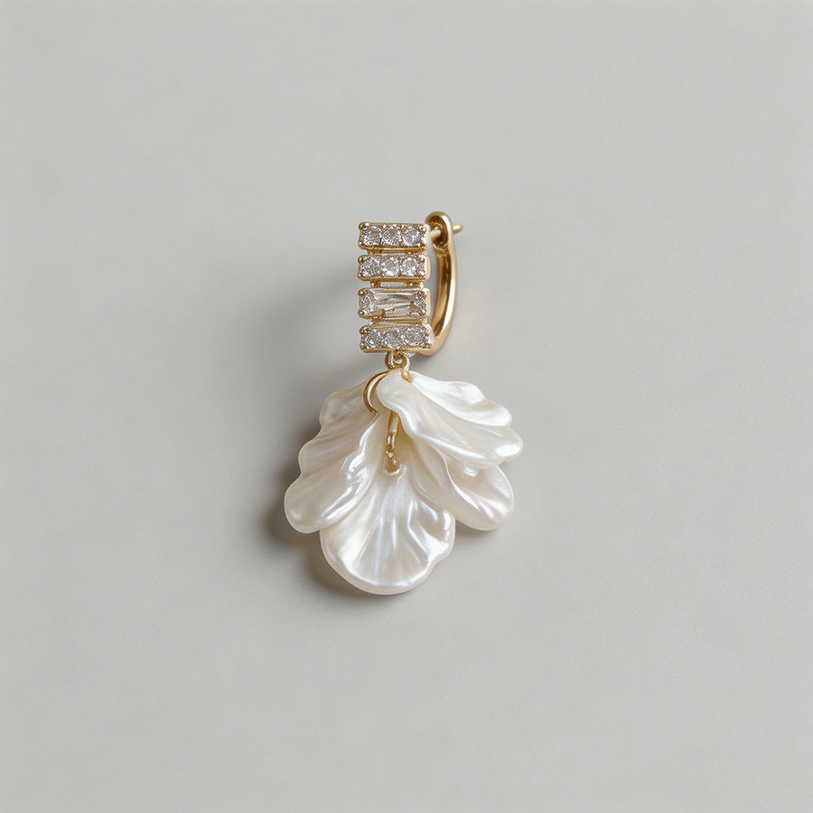 Orchid Flower Earrings - Shopdayla Wholesale - #3650
