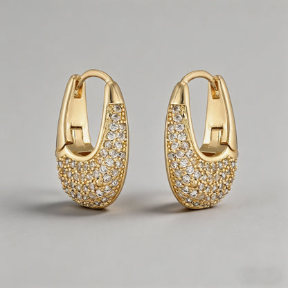 Luxury Zircon 18K Gold Plated - Shopdayla Wholesale - #9906