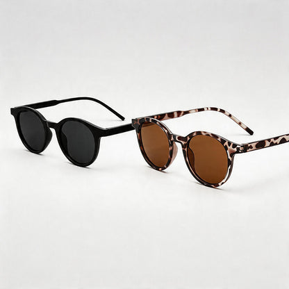 Oval Small Frame Retro Sunglas - Shopdayla Wholesale - #2498