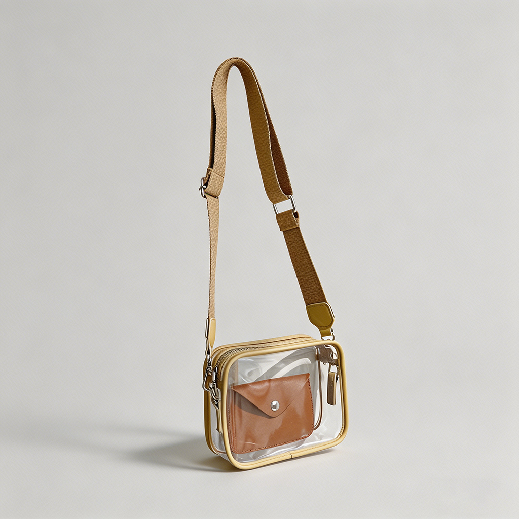 Clear Wristlet Crossbody Bag - Shopdayla Wholesale - #1458