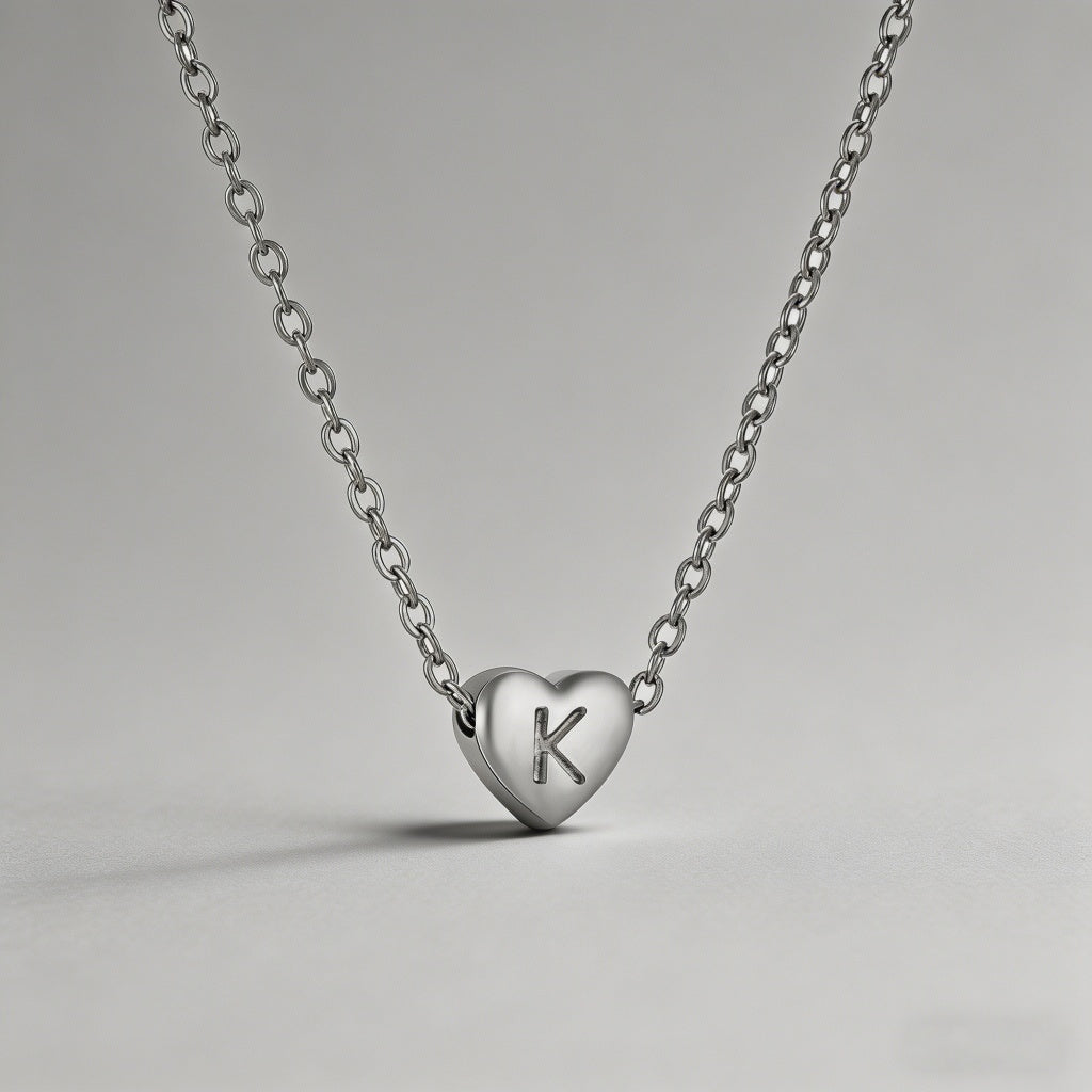 Personalized 3D Heart Initial - Shopdayla Wholesale - #2498