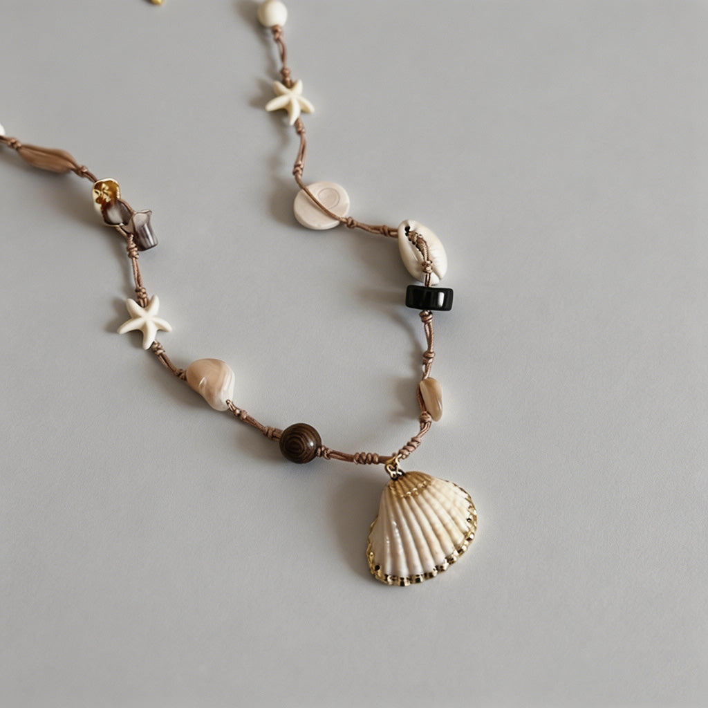 Handmade Boho Seashell Jewelry - Shopdayla Wholesale - #6354