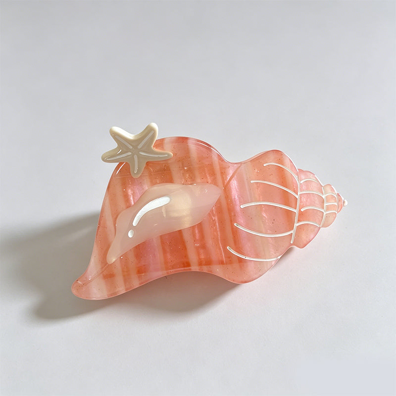 Whimsical Ocean Conch Shaped H - Shopdayla Wholesale - #9682