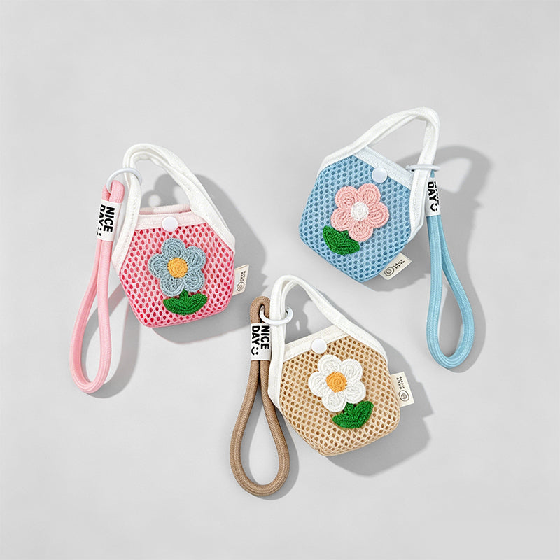 Lovely Floral Mesh Mini Coin P - Shopdayla Wholesale - #2610