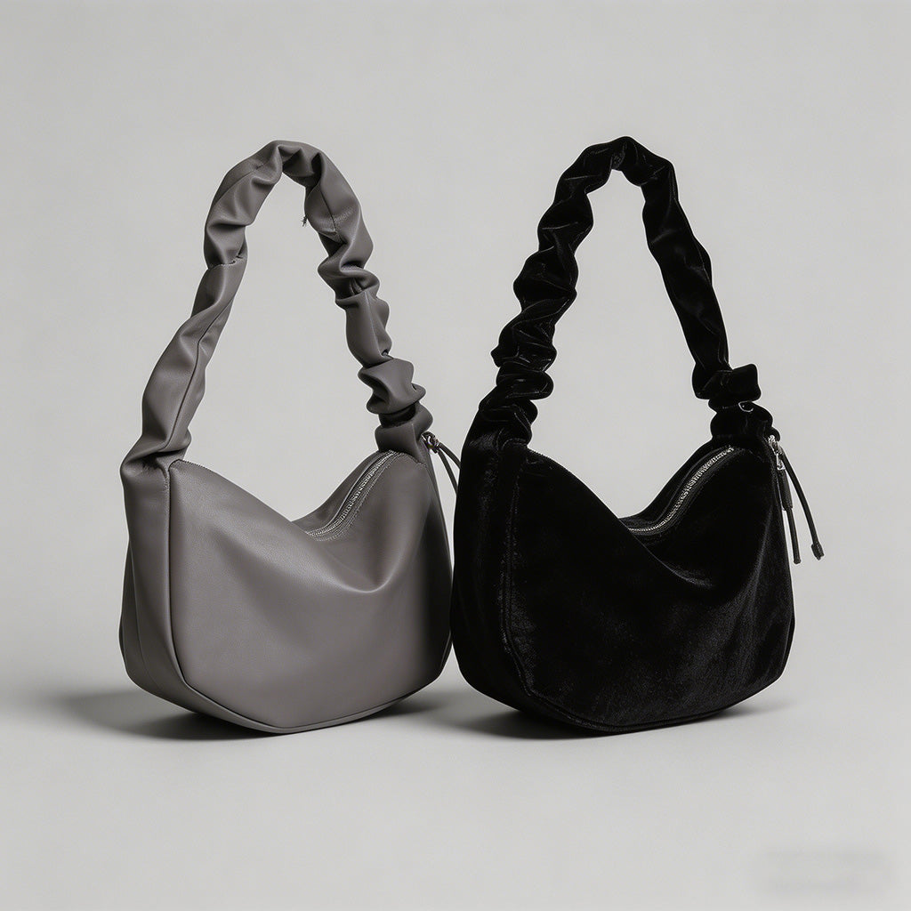 Waterproof 2-Way Hobo Crossbody Bag