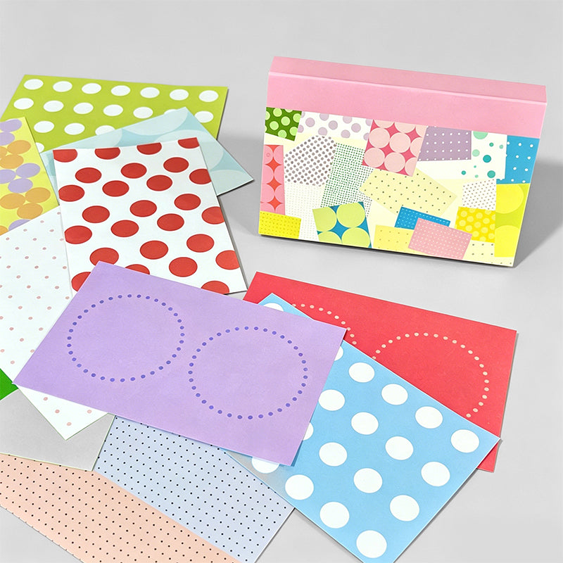 Simple Polka Dot Print Sticky - Shopdayla Wholesale - #0194