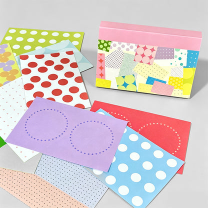 Simple Polka Dot Print Sticky - Shopdayla Wholesale - #0194