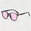 Glossy Black Frame / Pink Lens / One Size