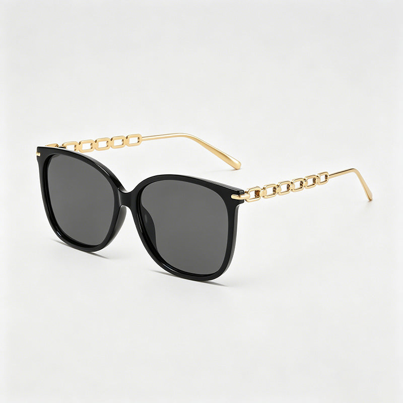 Chain-Temple Square Sunglasses - Shopdayla Wholesale - #0626