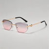 Gold Frame / Gray Pink Lens / One Size