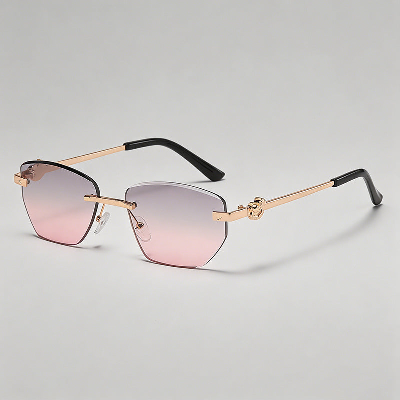 Rimless Cut-Edge Gradient Sung - Shopdayla Wholesale - #3010