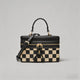 Black Checked / One Size